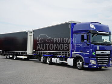 DAF XF-/-480-/-ACC/DOM-2417, 77.400 €, 2022. , 320.000 km, Sanduk sa ceradom, Dizel, 12902 cm3, Automatski menjač, Budapest