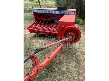 Deutz-Fahr HD400 (može zamena), 3.600 €, 2000. , Prese, Ratarstvo, Čajetina