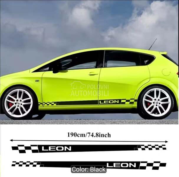 Bocne nalepnice NOVO za Seat Leon