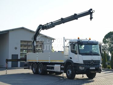 Mercedes Benz AROCS-2636/IMP-4485, 78.500 €, 2017. , 323.000 km, Sanduk sa ceradom, Dizel, 10680 cm3, Automatski menjač, Budapest