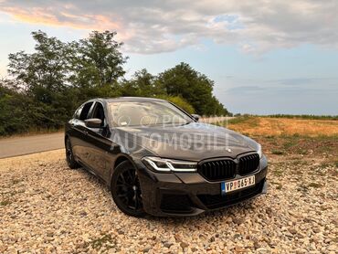 BMW 545 E M-PAKET (može zamena), 44.500 €, 2021. Limuzina, Plug-in hibrid | 2998 cm3, 126.110 km, 293kW (398 KS), Automatski / poluautomatski, 4/5 vrata, 5 sedišta, Velika Plana
