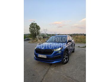 Škoda Kodiaq Sportline (može zamena), 31.990 €, 2022. Džip/SUV, Dizel | 1968 cm3, 127.000 km, 147kW (200 KS), Automatski / poluautomatski, 4/5 vrata, 5 sedišta, Beograd