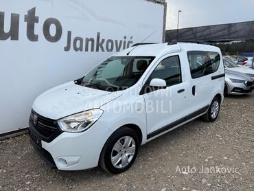 Dacia Dokker N1 5 MESTA 94 000 K, 9.200 €, 2018. Karavan, Dizel | 1461 cm3, 94.072 km, 55kW (75 KS), Manuelni 5 brzina, 4/5 vrata, 5 sedišta, Čačak