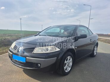 Renault Megane 1.9dci (može zamena), 1.800 €, 2007. Kabriolet/Roadster, Dizel | 1870 cm3, 280.000 km, 96kW (131 KS), Automatski / poluautomatski, 2/3 vrata, 4 sedišta, Nova Pazova