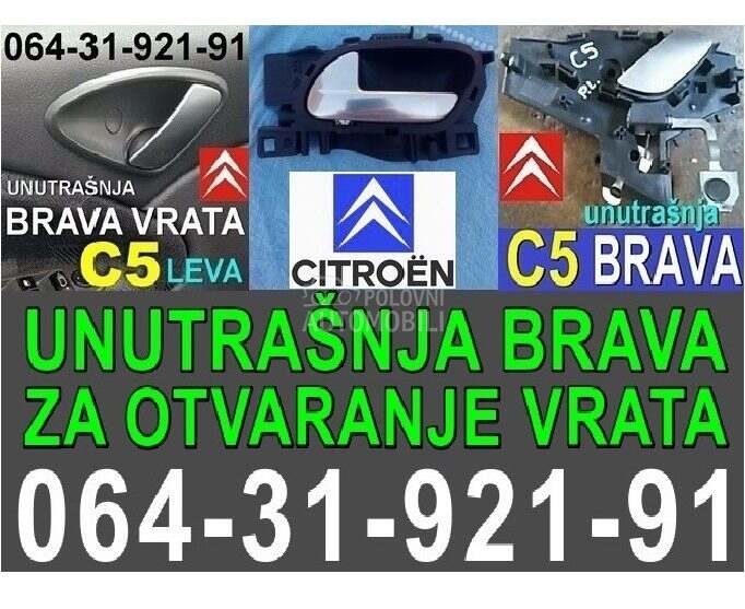 Brava UNUTRASNJA za Citroen C5