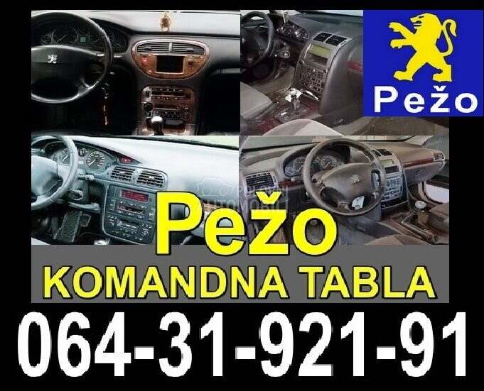 Pežo KOMANDNA TABLA za Peugeot 206, 106, 306 ...
