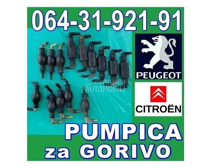Pežo PUMPICA GORIVA DRUKALICA za Peugeot 1007, 106, 107 ...