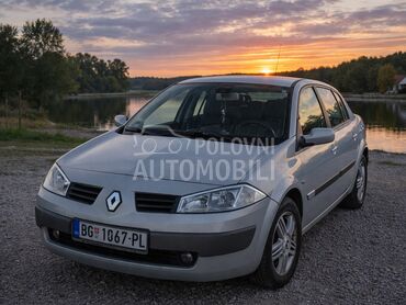 Renault Megane 1.6 16w, 1.650 €, 2004. Limuzina, Benzin | 1598 cm3, 232.600 km, 83kW (113 KS), Manuelni 5 brzina, 4/5 vrata, 5 sedišta, Arilje