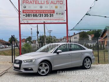 Audi A3 KREDlTl,RATA 196e (može zamena), 11.800 €, 2014. Limuzina, Dizel | 1968 cm3, 227.995 km, 110kW (150 KS), Manuelni 6 brzina, 4/5 vrata, 5 sedišta, Kragujevac