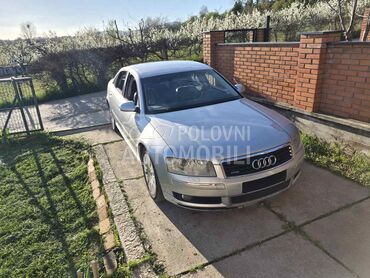 Audi A8 3.7 Quattro (može zamena), 4.500 €, 2003. Limuzina, Benzin | 3697 cm3, 311.000 km, 206kW (280 KS), Automatski / poluautomatski, 4/5 vrata, 5 sedišta, Beograd