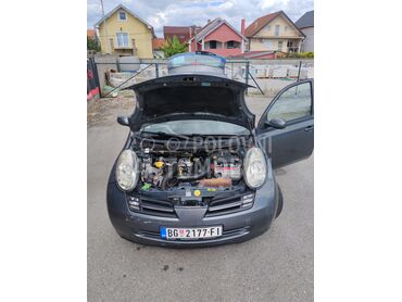 Nissan Micra 1.5 dci, Po dogovoru, 2005. Hečbek, Dizel | 1461 cm3, 214.000 km, 60kW (82 KS), Manuelni 5 brzina, 4/5 vrata, 4 sedišta, Beograd