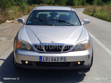 Daewoo Evanda 2.0 tng (može zamena), 1.500 €, 2003. Limuzina, Benzin + Gas (TNG) | 2000 cm3, 259.000 km, 96kW (131 KS), Automatski / poluautomatski, 4/5 vrata, 5 sedišta, Novi Sad