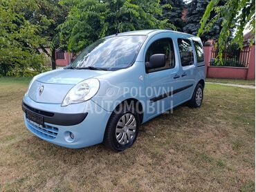 Renault Kangoo, 4.250 €, 2008. Monovolumen (MiniVan), Benzin | 1598 cm3, 185.563 km, 78kW (106 KS), Manuelni 5 brzina, 4/5 vrata, 5 sedišta, Subotica
