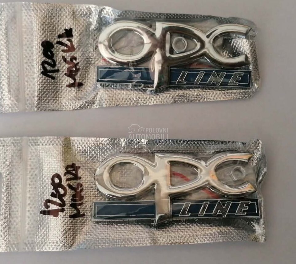Oznaka maske i gepeka za Opel Corsa D, Corsa E, Astra H ...