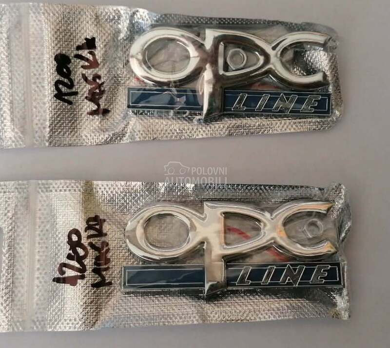 Oznaka maske i gepeka za Opel Corsa D, Corsa E, Astra H ...