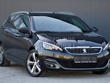 Peugeot 308 1.2/AUT/GT LINE/CH, 8.550 €, 2015. Karavan, Benzin | 1199 cm3, 198.000 km, 96kW (131 KS), Automatski / poluautomatski, 4/5 vrata, 5 sedišta, Valjevo