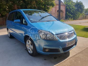 Opel Zafira 1.8 (može zamena), 2.200 €, 2007. Monovolumen (MiniVan), Benzin + Gas (TNG) | 1789 cm3, 300.000 km, 103kW (140 KS), Manuelni 5 brzina, 4/5 vrata, 5 sedišta, Ada