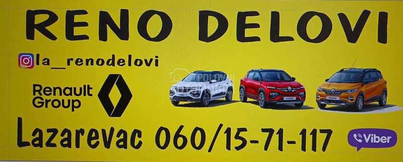 Polovni delovi za Renault Clio od 2000. do 2015. god.
