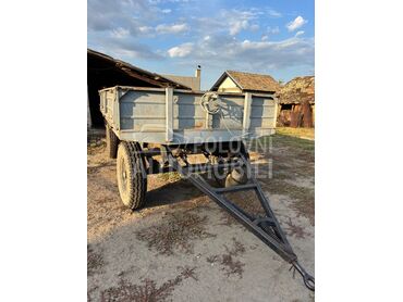Kikinda Kikinda 4t, 1.500 €, 1985. , Traktorske prikolice, Ratarstvo, 2 osovine, Bački Petrovac
