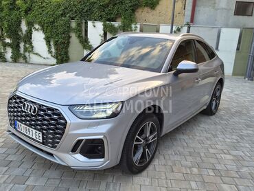 Audi Q5 50 TFSIE  S-LINE (može zamena), 36.990 €, 2021. Džip/SUV, Plug-in hibrid | 1995 cm3, 145.000 km, 221kW (300 KS), Automatski / poluautomatski, 4/5 vrata, 5 sedišta, Inđija
