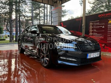 Škoda Superb 2,0TSI 4x4 sportline, 35.500 €, 2023. Limuzina, Benzin | 1984 cm3, 86.000 km, 206kW (280 KS), Automatski / poluautomatski, 4/5 vrata, 5 sedišta, Čajetina