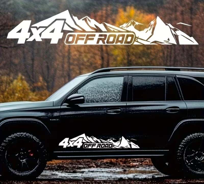 Nalepnica 4x4 offroad NOVO