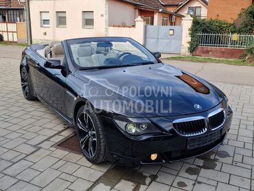 BMW 630 (može zamena), 12.500 €, 2005. Kabriolet/Roadster, Benzin | 2998 cm3, 167.552 km, 190kW (258 KS), Manuelni 6 brzina, 2/3 vrata, 4 sedišta, Ruma