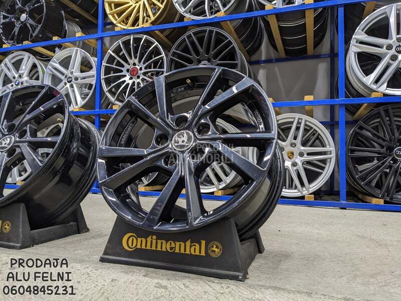 Aluminijumske felne SKODA 17" 5 x 112