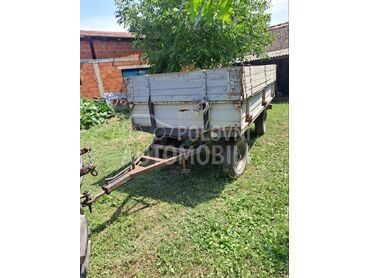 Kikinda 4000, 1.350 €, 1985. , Traktorske prikolice, Ratarstvo, 2 osovine, Smederevska Palanka