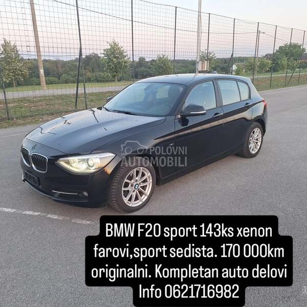 Kompletan u delovima F20 za BMW 114, 116, 118 ... od 2011. do 2019. god.