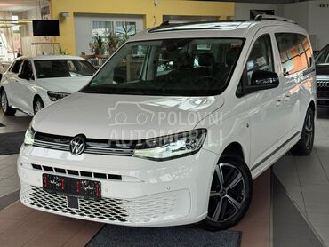 Volkswagen Caddy maxi (može zamena), 24.500 €, 2021. Monovolumen (MiniVan), Dizel | 1968 cm3, 190.000 km, 90kW (122 KS), Automatski / poluautomatski, 4/5 vrata, 7 sedišta, Novi Pazar