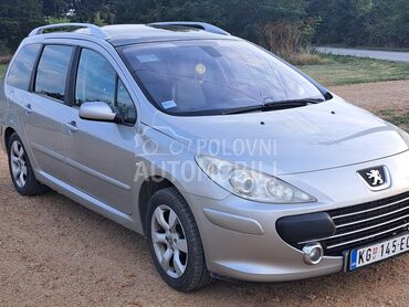 Peugeot 307 1.6, 2.100 €, 2006. Karavan, Benzin + Gas (TNG) | 1587 cm3, 291.000 km, 80kW (109 KS), Manuelni 5 brzina, 4/5 vrata, 7 sedišta, Kragujevac