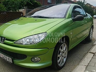 Peugeot 206, 2.400 €, 2004. Kabriolet/Roadster, Benzin | 1584 cm3, 212.650 km, 80kW (109 KS), Manuelni 5 brzina, 2/3 vrata, 4 sedišta, Niš