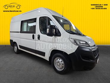 Citroen Jumper L2 H2 6 Sedista, 16.990 €, 2018. , 55.000 km, Dostavni kombi do 3.5t, Dizel, 1997 cm3, Manuelni menjač, Topola