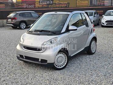 Smart ForTwo (može zamena), 4.950 €, 2008. Kabriolet/Roadster, Benzin | 999 cm3, 77.080 km, 52kW (71 KS), Automatski / poluautomatski, 2/3 vrata, 2 sedišta, Beograd