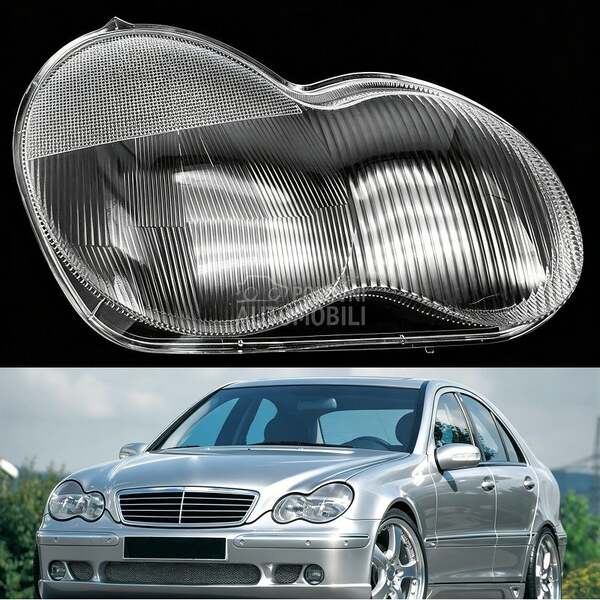 PLASTICNO STAKLO FARA 12.189 za Mercedes Benz C 180, C 200, C 230 ...