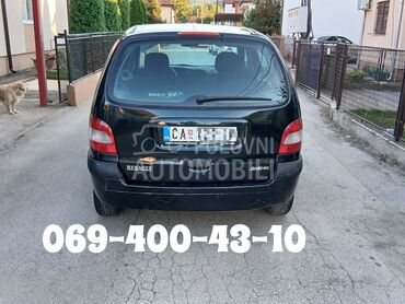 Renault Scenic dug.reg, 950 €, 2002. Monovolumen (MiniVan), Benzin | 1598 cm3, 220.589 km, 79kW (107 KS), Manuelni 5 brzina, 4/5 vrata, 5 sedišta, Čačak