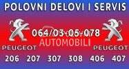 LETVA VOLANA za Peugeot 206, 207, 208 ...