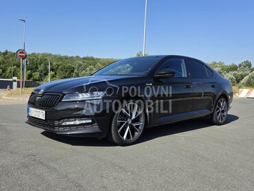 Škoda Superb Sportline, 33.000 €, 2023. Limuzina, Benzin | 2000 cm3, 79.500 km, 206kW (280 KS), Automatski / poluautomatski, 4/5 vrata, 5 sedišta, Beograd