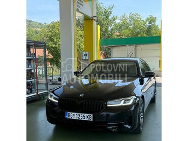 BMW 520, 38.900 €, 2021. Limuzina, Hibridni pogon (dizel) | 2000 cm3, 52.000 km, 140kW (190 KS), Automatski / poluautomatski, 4/5 vrata, 5 sedišta, Beograd