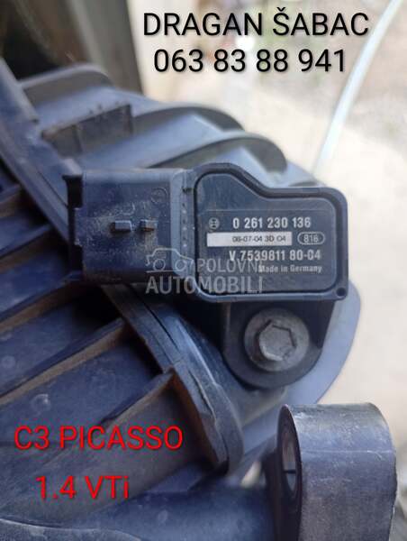 map senzor za Citroen C3 Picasso od 2008. do 2016. god.