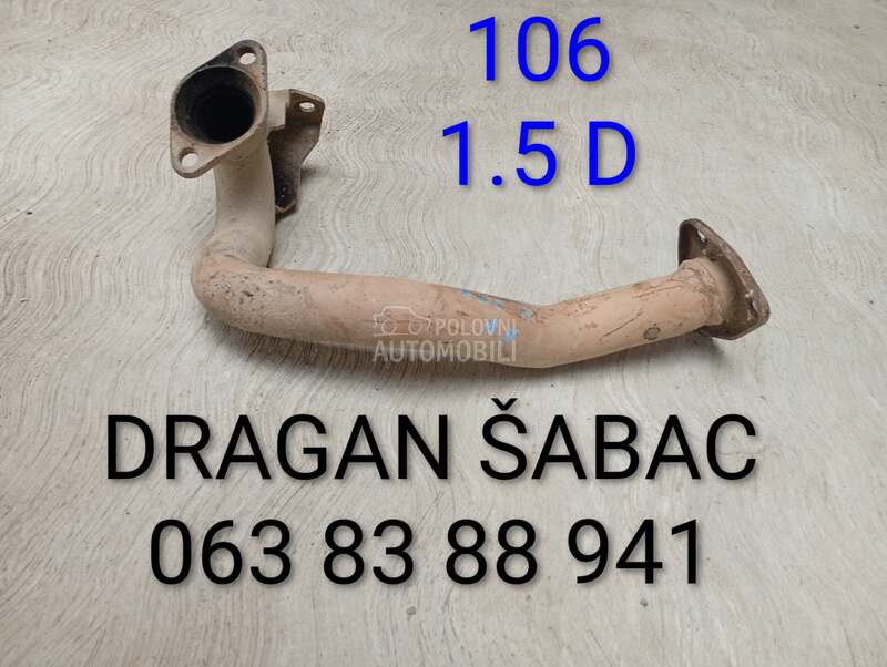 izduvna grana za Peugeot 106 od 1996. do 2004. god.
