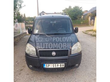Fiat Doblo 1.9 jtd, 3.500 €, 2008. Pickup, Dizel | 1900 cm3, 200.000 km, 85kW (116 KS), Manuelni 5 brzina, 4/5 vrata, 7 sedišta, Smederevska Palanka