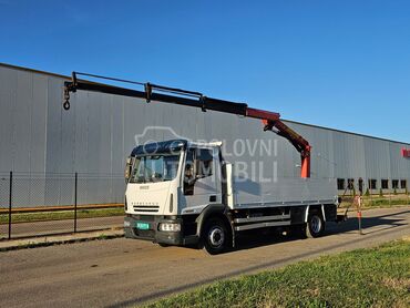 Iveco 130E21 PALFINGER 8000B, Po dogovoru, 2004. , 185.000 km, Kamion sa kranom, Dizel, 11000 cm3, Manuelni menjač, Loznica