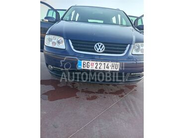Volkswagen Touran (može zamena), 3.700 €, 2006. Limuzina, Dizel | 2000 cm3, 283.200 km, 103kW (140 KS), Manuelni 6 brzina, 4/5 vrata, 7 sedišta, Velika Moštanica
