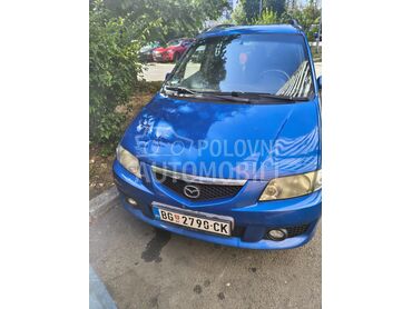 Mazda Premacy 1,8, 1.200 €, 2004. Monovolumen (MiniVan), Benzin | 1840 cm3, 170.000 km, 74kW (101 KS), Manuelni 5 brzina, 4/5 vrata, 5 sedišta, Novi Beograd