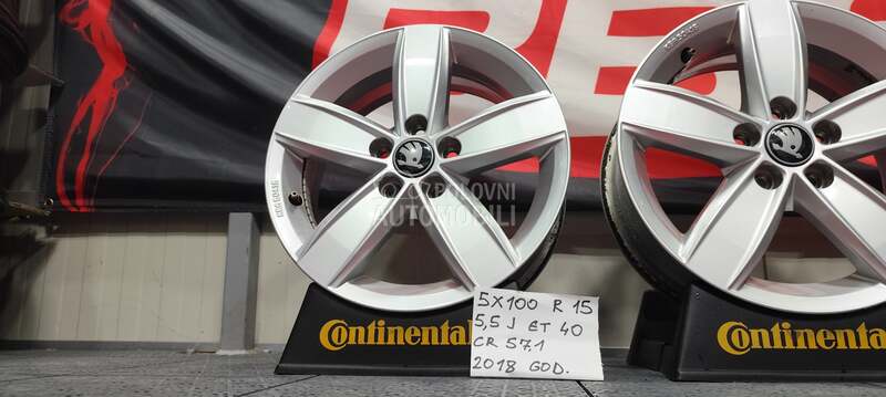 Aluminijumske felne 15" 5 x 100