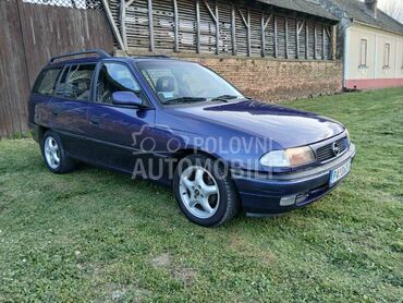 Opel Astra F 1.6 METAN (može zamena), 1.350 €, 1997. Karavan, Benzin + Metan (CNG) | 1600 cm3, 322.773 km, 55kW (75 KS), Manuelni 5 brzina, 4/5 vrata, 5 sedišta, Omoljica