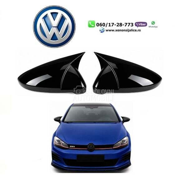 Poklopci retrovizora GTI/R za Volkswagen Golf 7