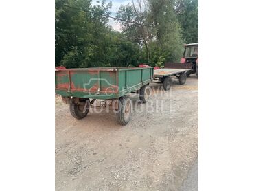 Kikinda 3t   Dve prikolice, 920 €, 1988. , Traktorske prikolice, Smederevo